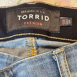 Torrid Premium Light Blue Denim Jeans